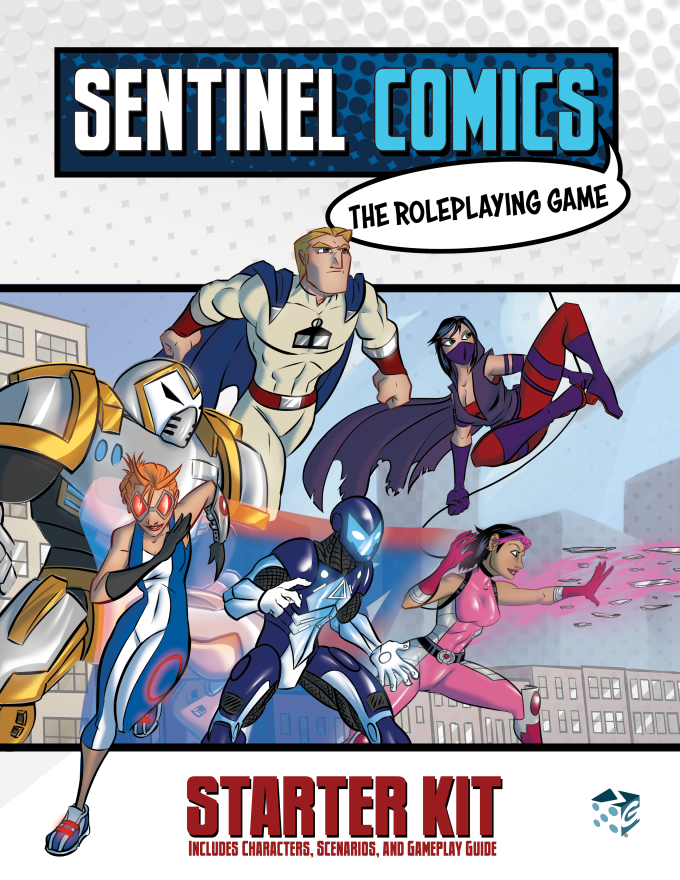 Sentinel Comics Roleplaying Game Starter Kit - Greater Than Games