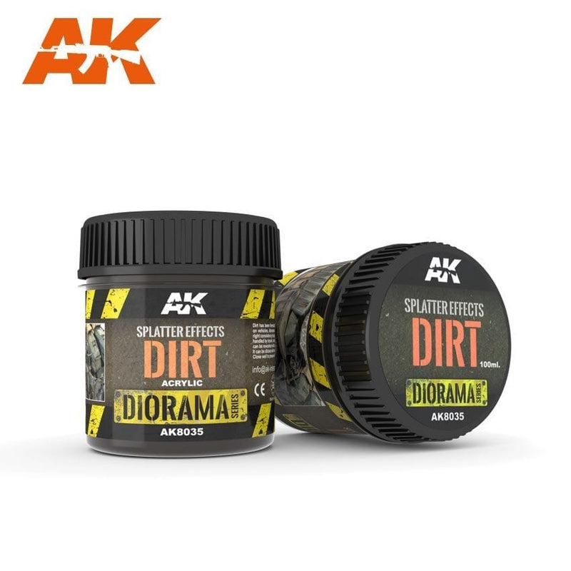 Splatter Effects Dirt - 100ml (Acrylic) - AK Interactive