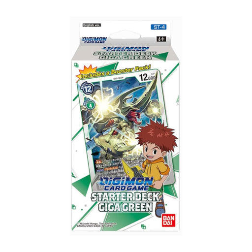 Digimon Card Game: Starter Deck- Giga Green ST-4 - Bandai