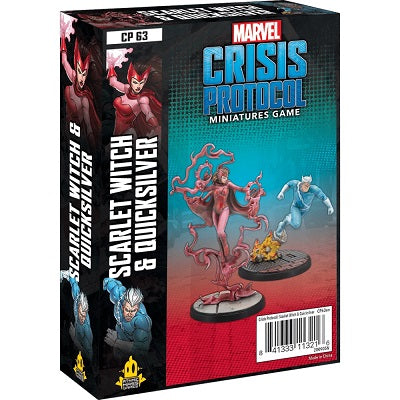 Scarlet Witch and Quicksilver: Marvel Crisis Protocol - Atomic Mass Games