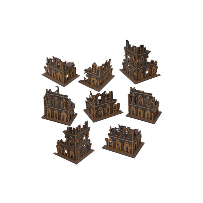Vanguard Tactics - Administratum Ruins Set - 4 Ground