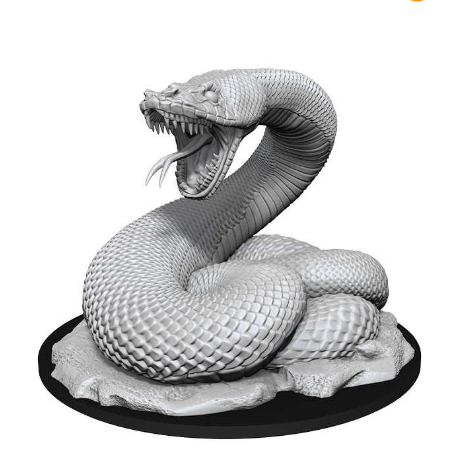D&D Nolzur's Marvelous Miniatures: Giant Constrictor Snake - Wizkids