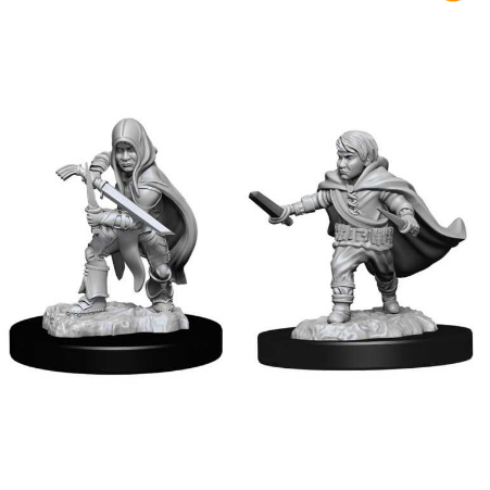 D&D Nolzur's Marvelous Miniatures: Halfling Rogue Male - Wizkids