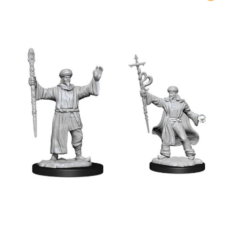 D&D Nolzur's Marvelous Miniatures: Human Wizard Male - Wizkids