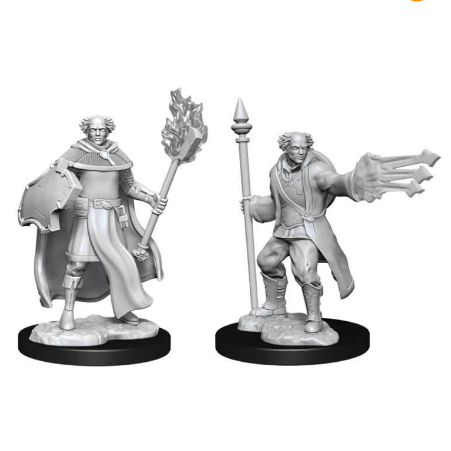 D&D Nolzur's Marvelous Miniatures: Multiclass Cleric+Wizard Male - Wizkids
