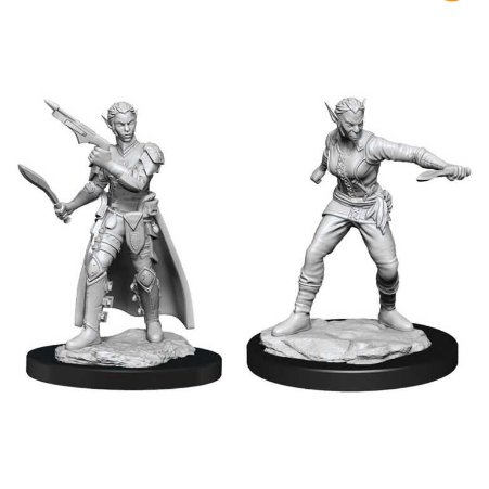 D&D Nolzur's Marvelous Miniatures: Shifter Rogue Female - Wizkids