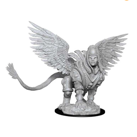 Magic the Gathering Unpainted Miniatures: Isperia, Law Incarnate (Sphinx) - Wizkids