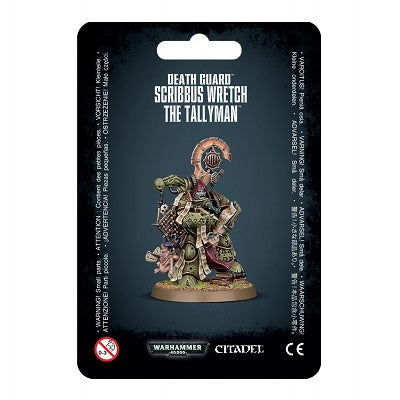 Death Guard Scribbus Wretch The Tallyman - Games Workshop