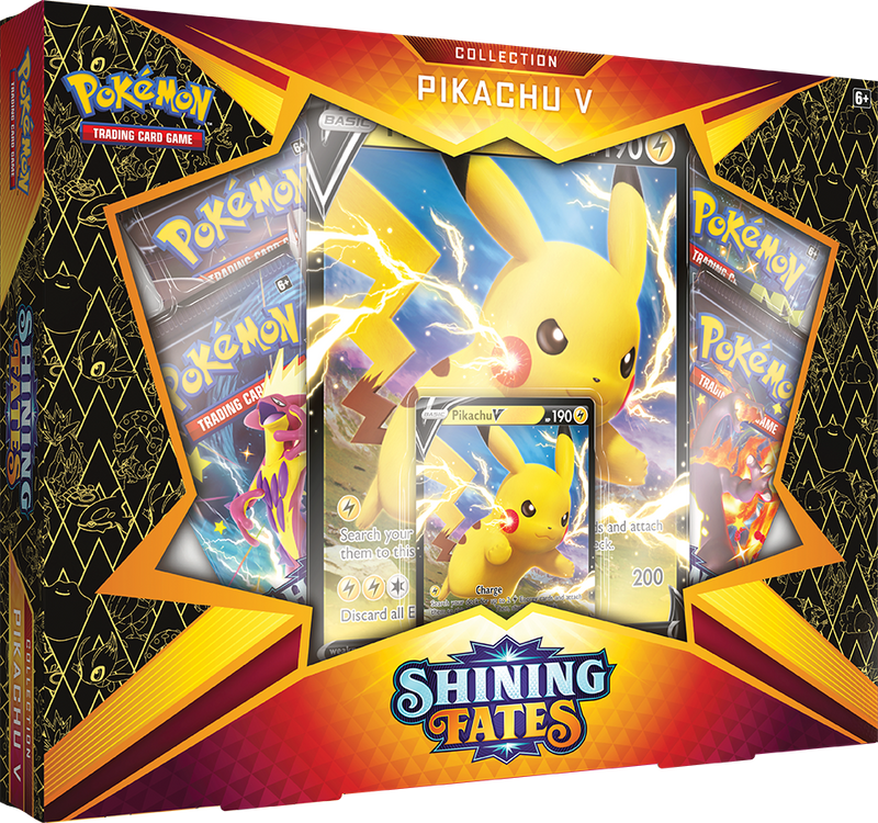Pokemon TCG: Shining Fates Pikachu V Box - Pokemon