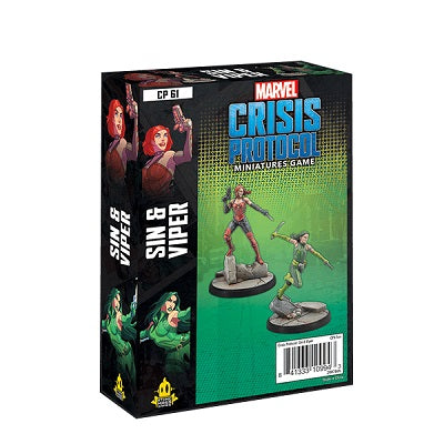 Sin and Viper Character Pack: Marvel Crisis Protocol - Atomic Mass Games