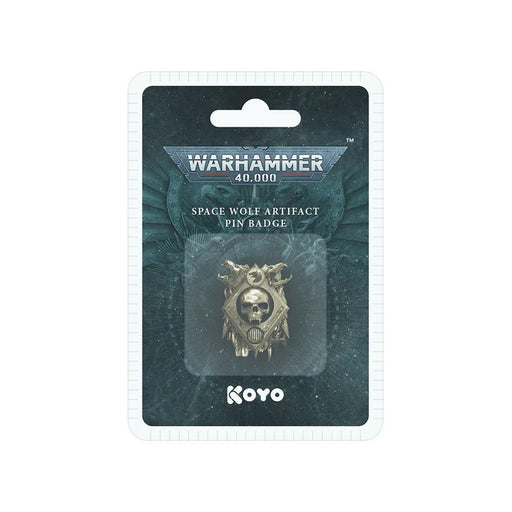 Warhammer 40,000 Space Wolf 3D Artifact Pin - Koyo