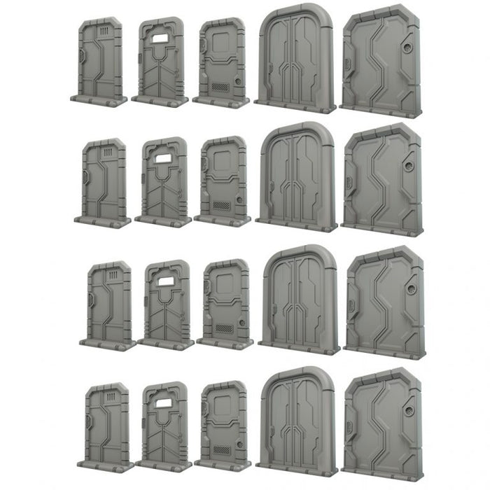 Terrain Crate: Starship Doors - Mantic Games