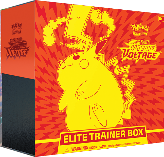 Pokemon Sword & Shield Vivid Voltage Elite Trainer Box - Pokemon
