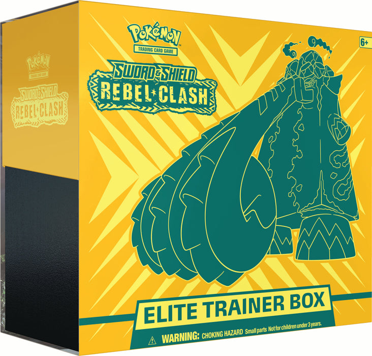 Pokemon Sword & Shield Rebel Clash Elite Trainer Box - Pokemon