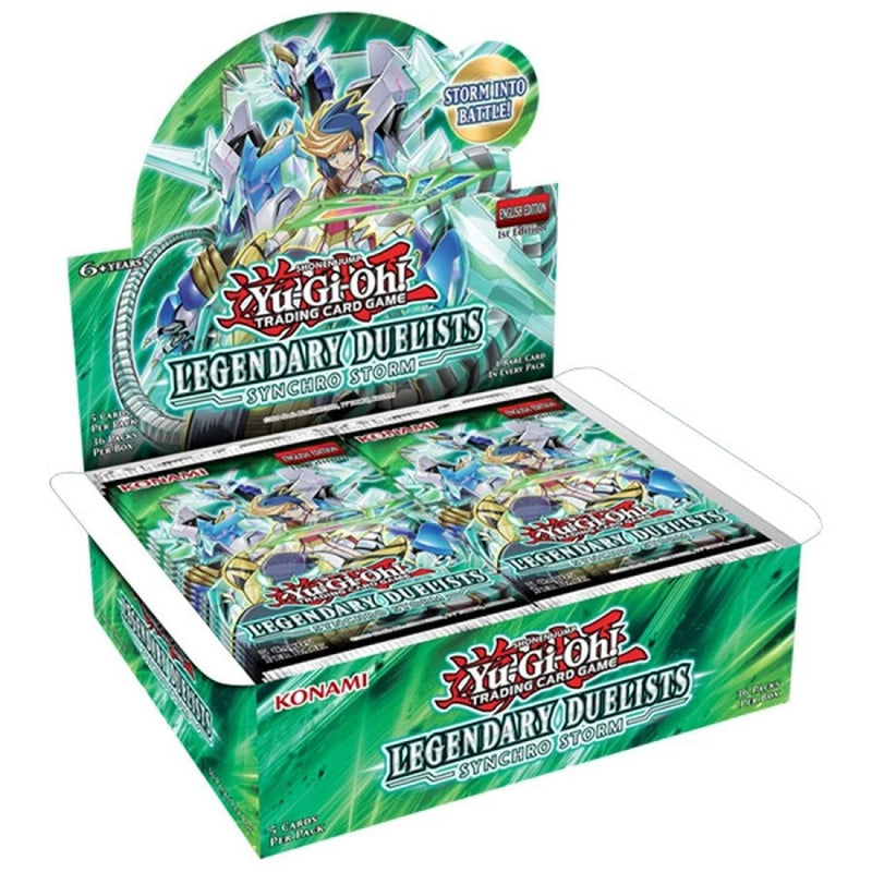 Legendary Duelists 8 - Synchro Storm Booster Box - Yu-Gi-Oh TCG - Konami