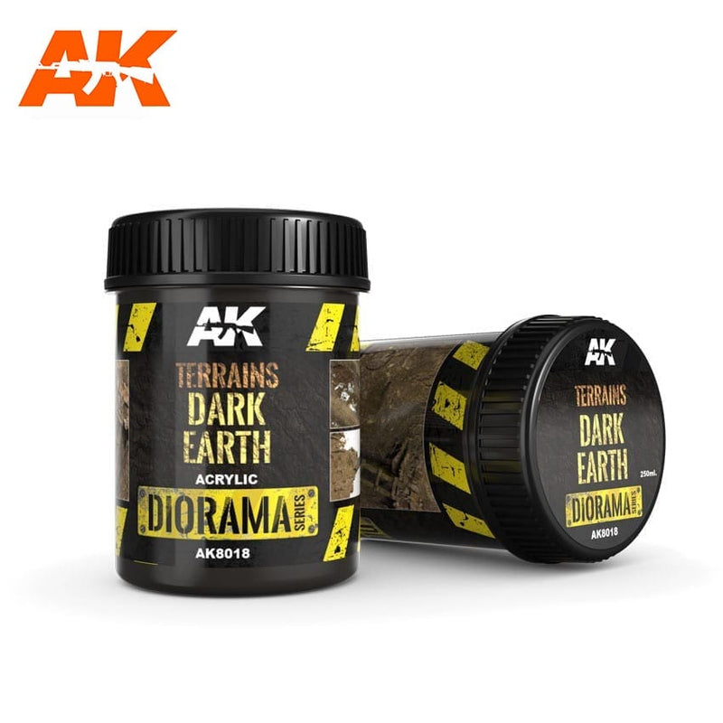 Terrains Dark Earth - 250ml (Acrylic) - AK Interactive