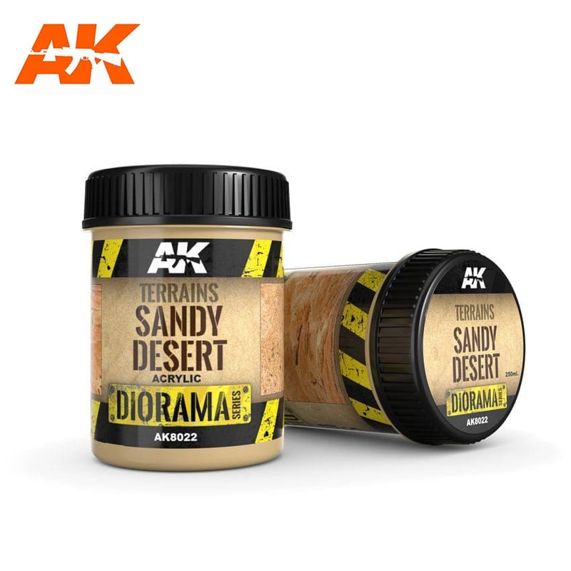 Terrains Sandy Desert - 250ml (Acrylic) - AK Interactive