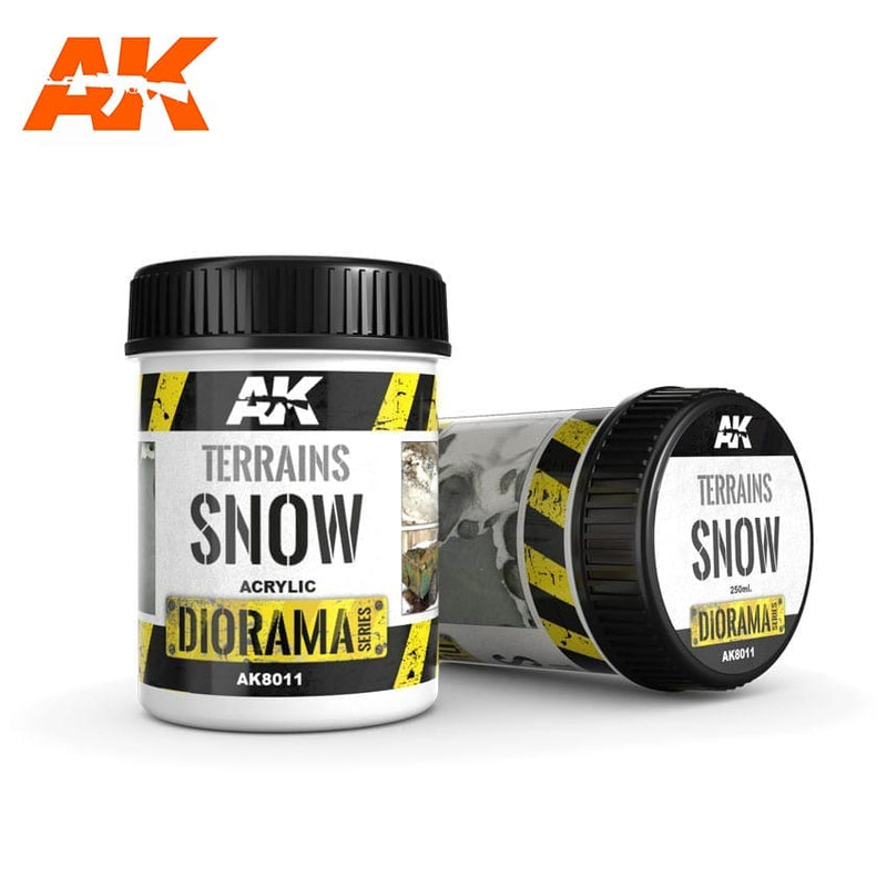 Terrains Snow - 250ml (Acrylic) - AK Interactive