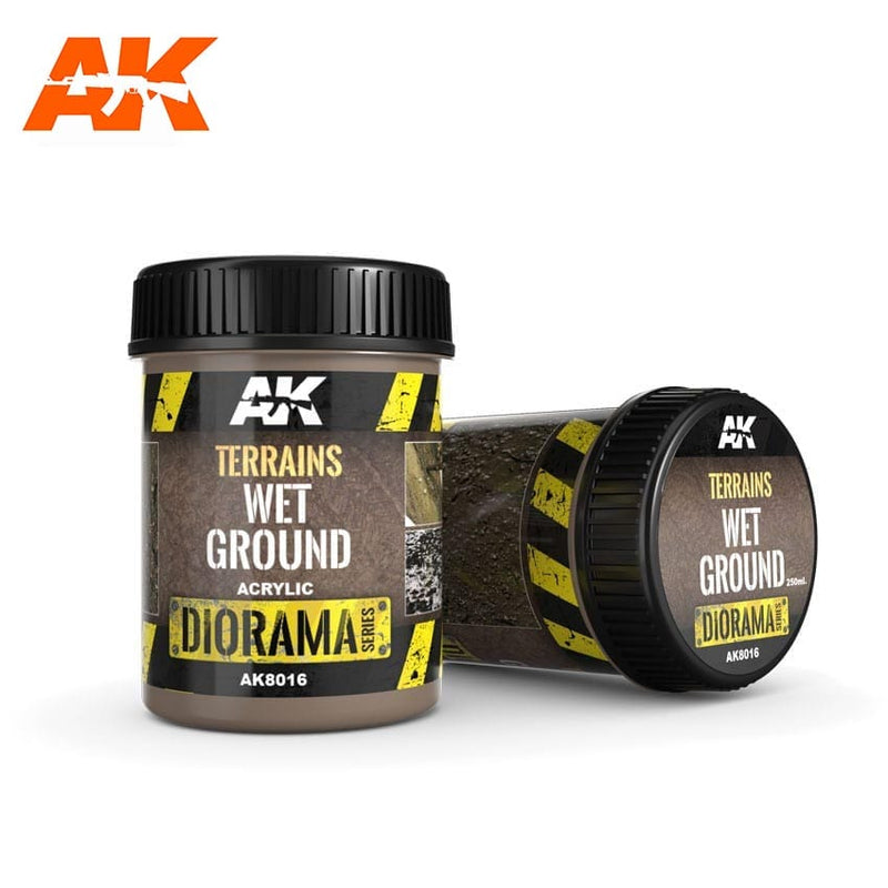 Terrains Wet Ground - 250ml (Acrylic) - AK Interactive