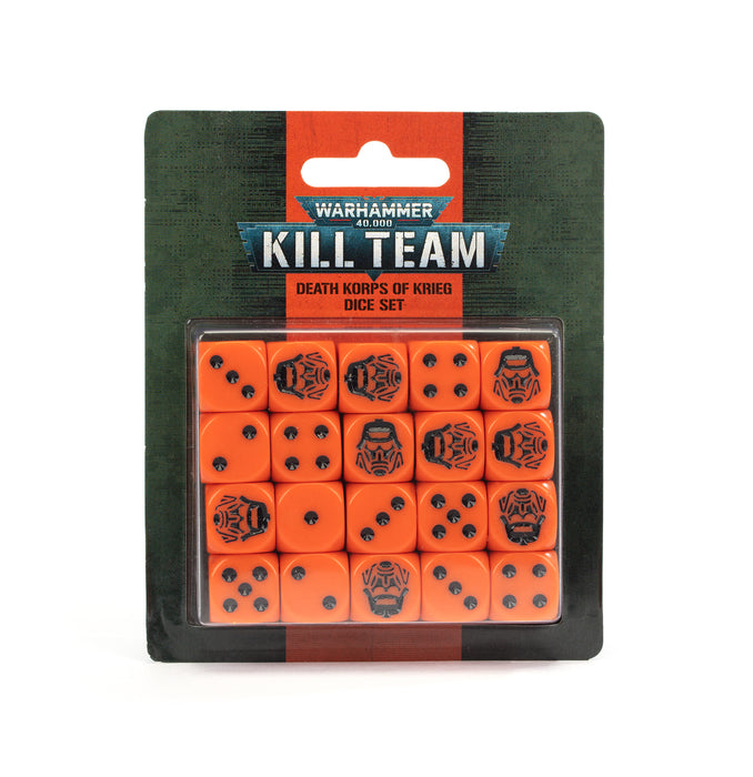 Kill Team: Death Korps of Krieg Dice Set - Games Workshop