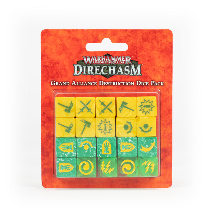 Warhammer Underworlds: Grand Alliance Destruction Dice Pack - Games Workshop