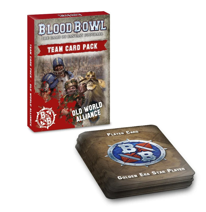 Blood Bowl Old World Alliance Team Card Pack (OLD) - Games Workshop