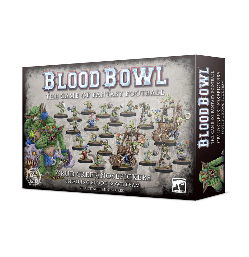 Crud Creek Nosepickers Team - Snotling Blood Bowl Team - Games Workshop