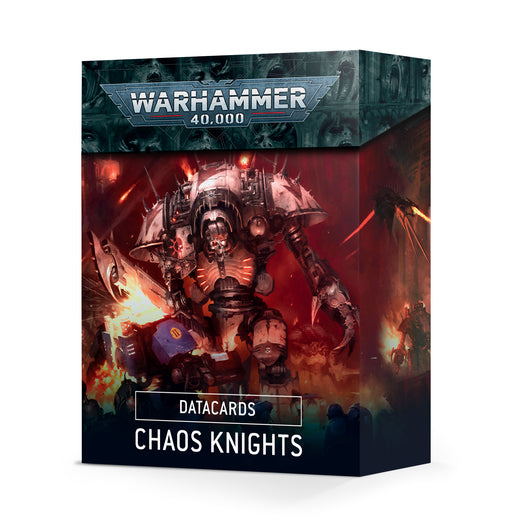Datacards: Chaos Knights - Games Workshop