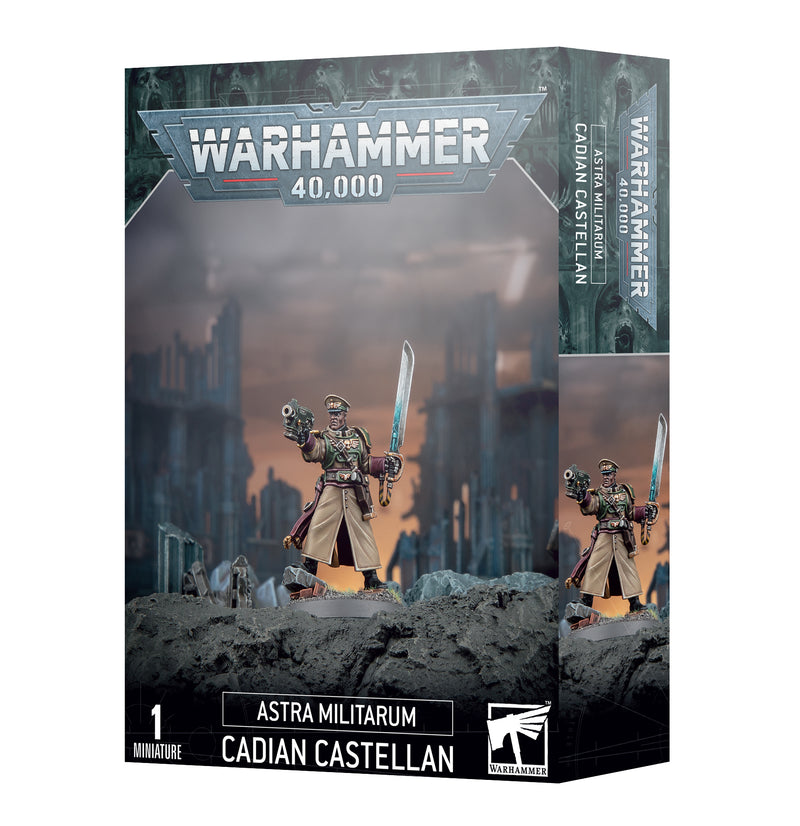 Astra Militarum - Cadian Castellan - Games Workshop