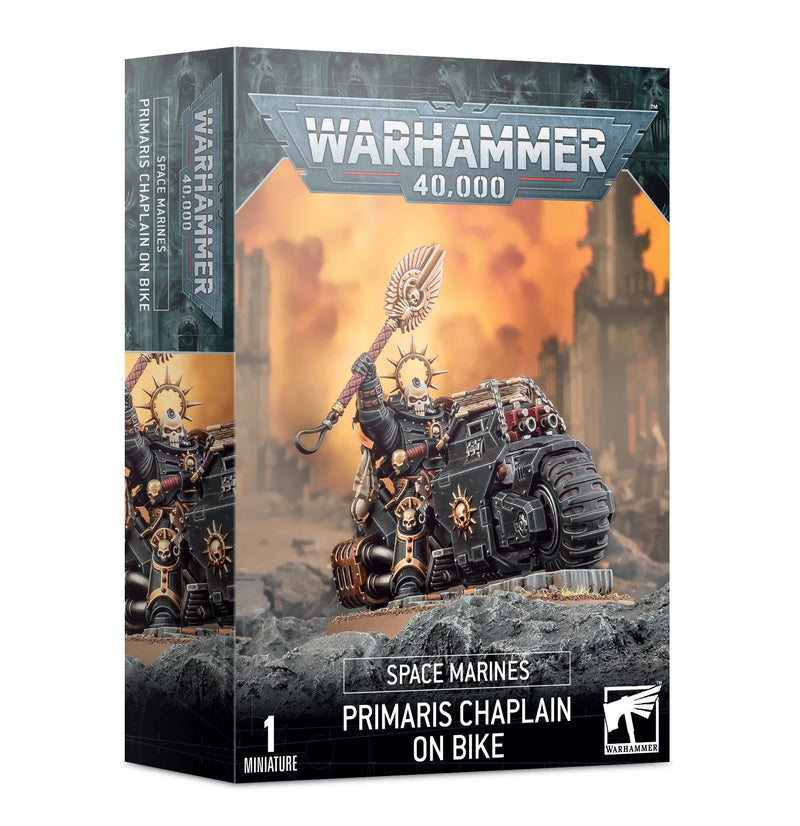 Space Marines: Primaris Chaplain on Bike - Games Workshop