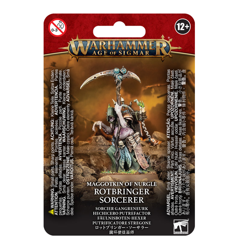 Maggotkin of Nurgle: Rotbringer Sorcerer - Games Workshop