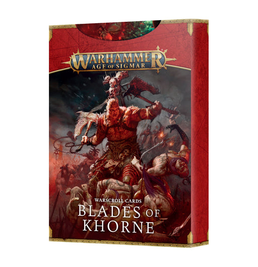 Warscroll Cards: Blades Of Khorne - Games Workshop
