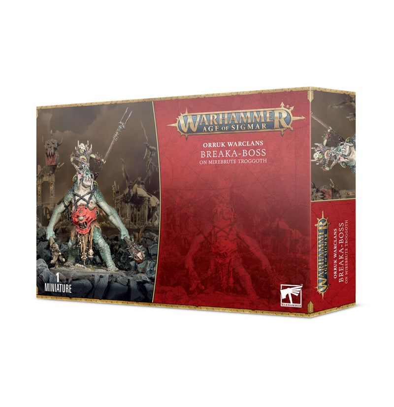 Orruk Warclans: Breaka-boss on Mirebrute Troggoth - Games Workshop