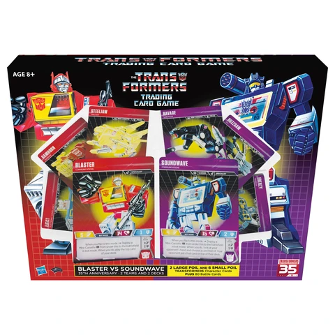 Blaster vs Soundwave 35th Anniversary - Transformers TCG - Wizards Of The Coast