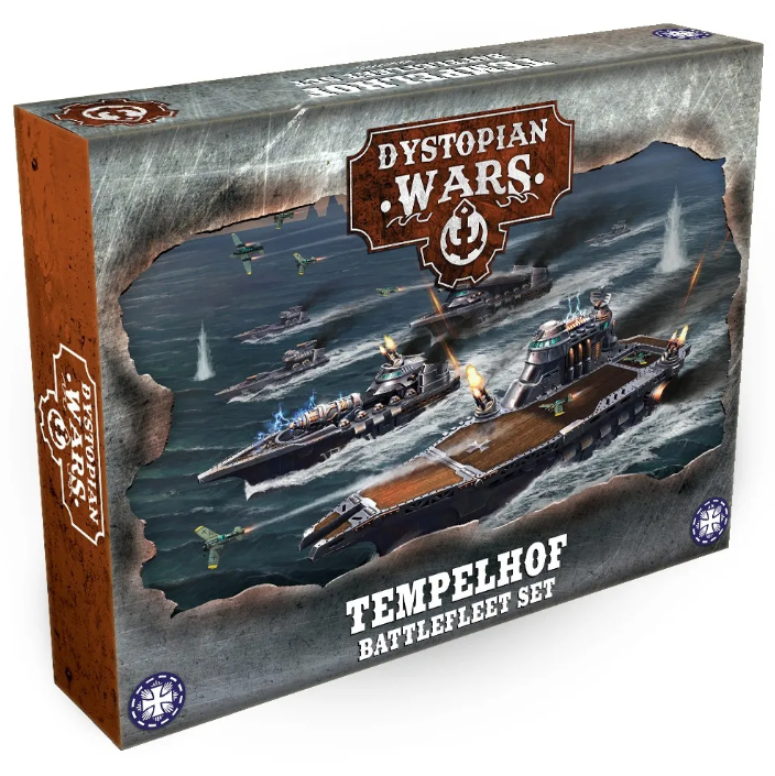 Tempelhof Battlefleet Set: Dystopian Wars - Warcradle Studios