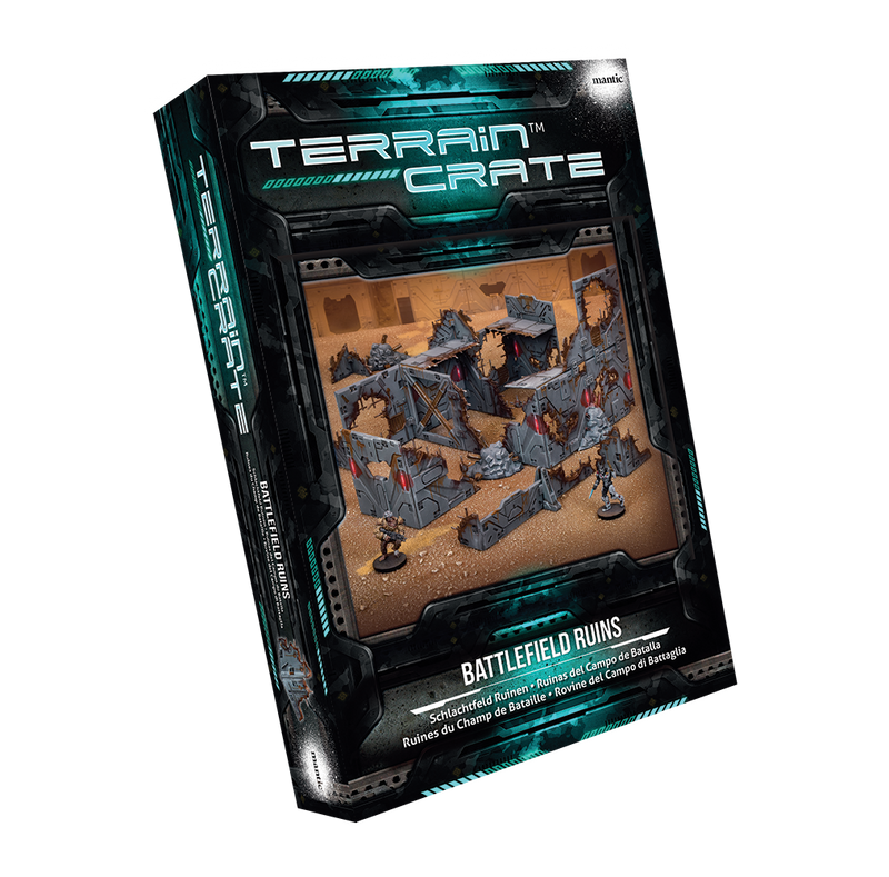 Terrain Crate: Battlefield Ruins - Mantic Games