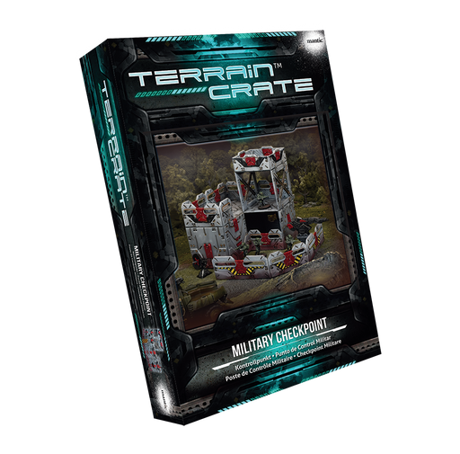 Terrain Crate: Military Checkpoint - Mantic Games