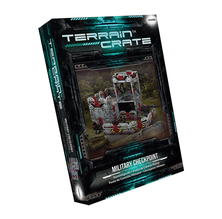 Terrain Crate: Military Checkpoint - Mantic Games