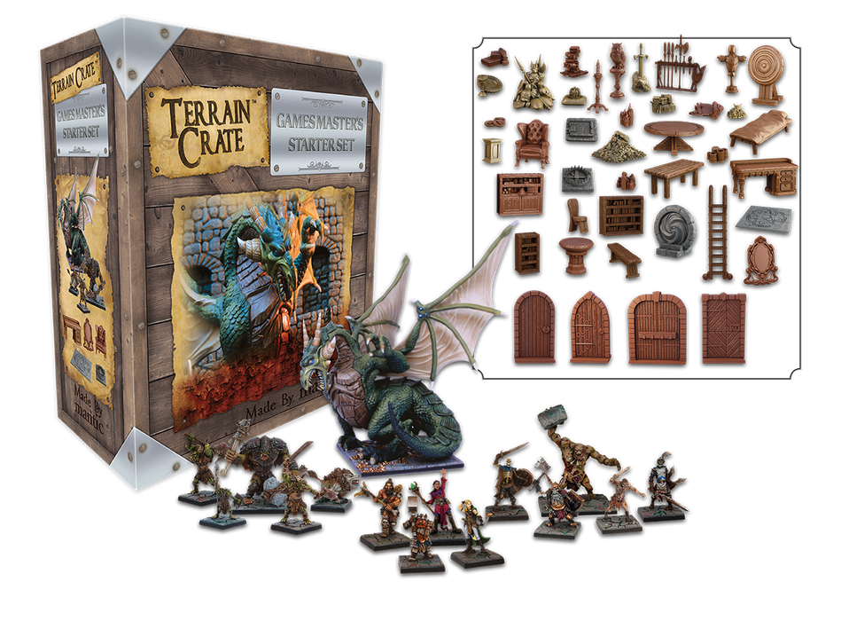 Terrain Crate: GMs Dungeon Starter Set (2020) - Mantic Games