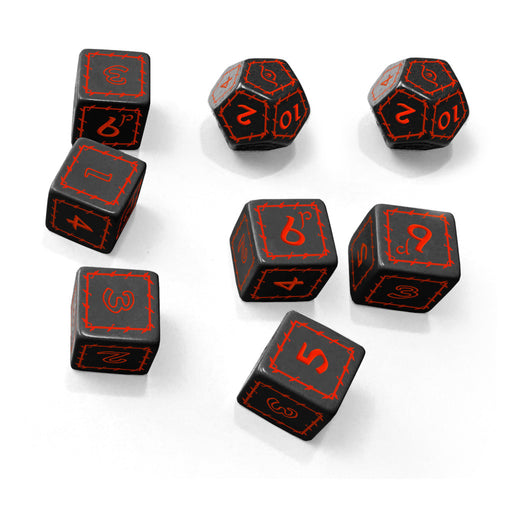 The One Ring RPG Black Dice Set - Free League