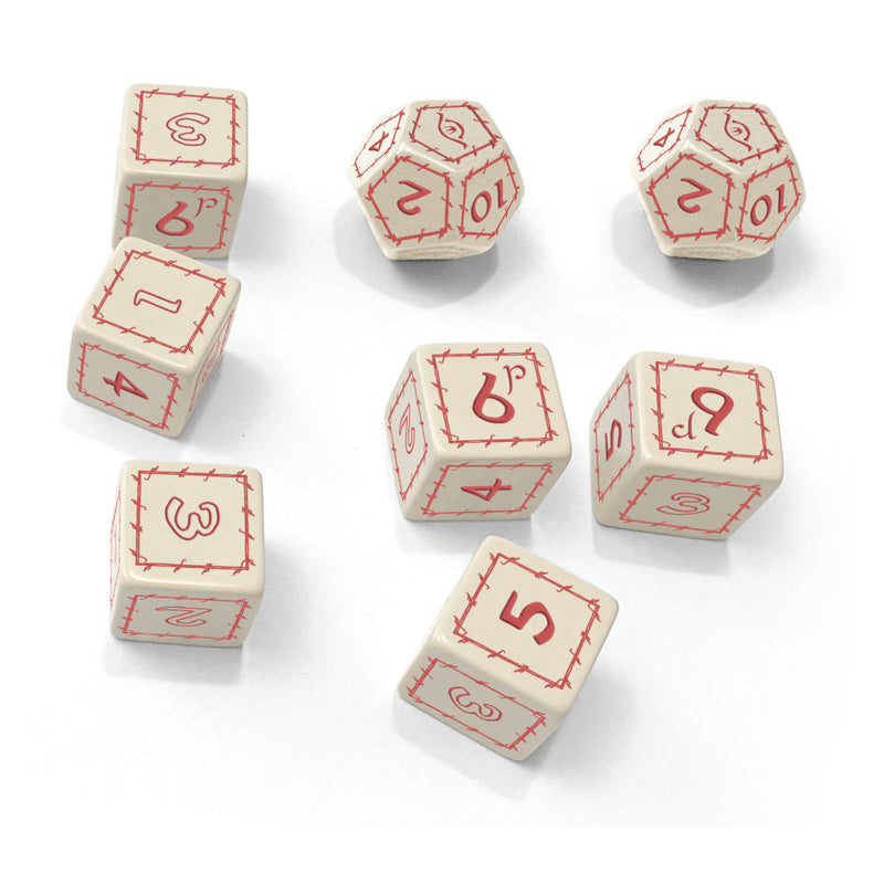 The One Ring RPG White Dice Set - Free League