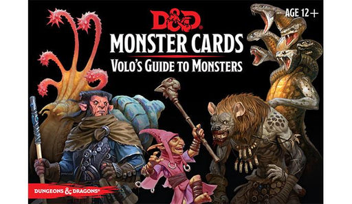 D&D Volo's Guide to Monsters Cards - Gale Force Nine