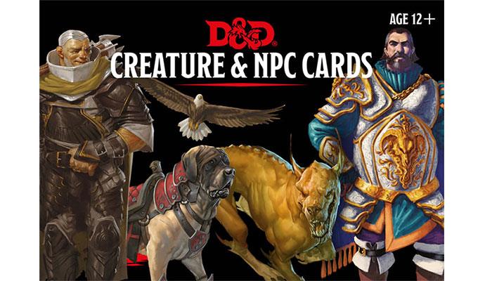 D&D Creature & NPC Cards - Gale Force Nine
