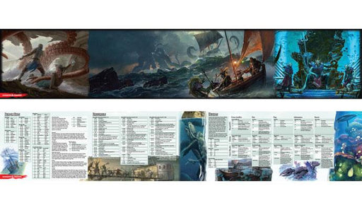 D&D DM Screen Of Ships and Of Sea - Gale Force Nine