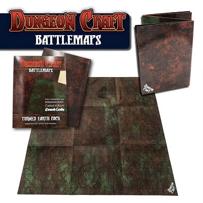 Dungeon Craft Battle Map: Turned Earth - 1985 Games