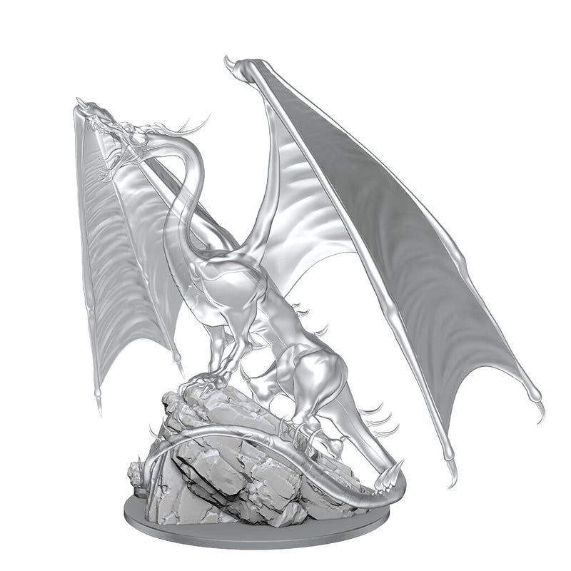 D&D Nolzur's Marvelous Miniatures: Young Emerald Dragon - Wizkids