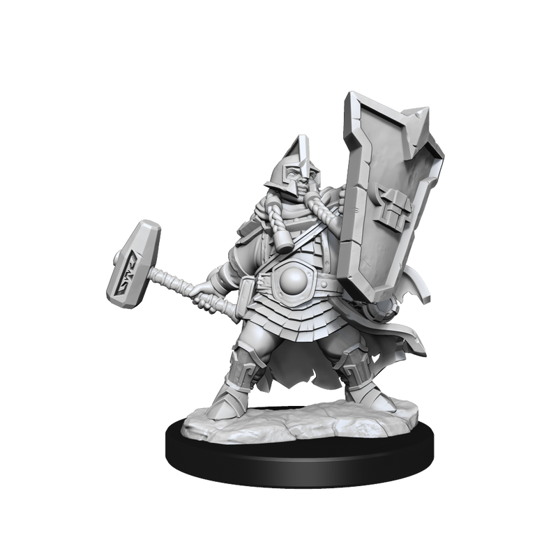 D&D Frameworks: Dwarf Cleric Female - Wizkids