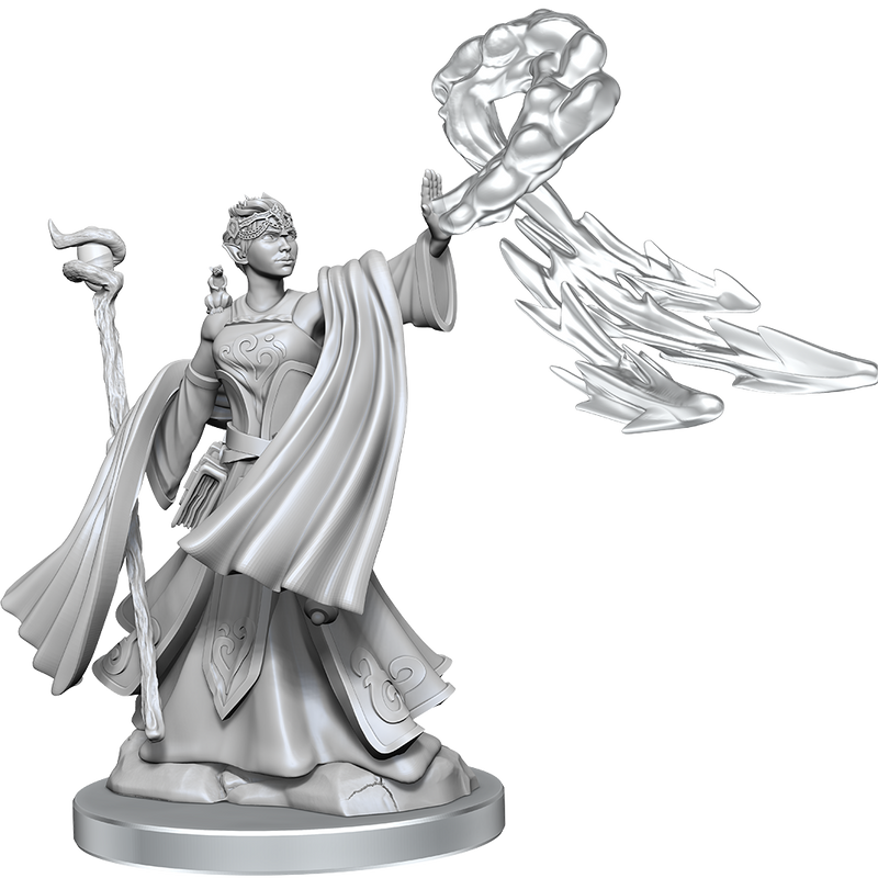 D&D Frameworks: Elf Wizard Female - Wizkids
