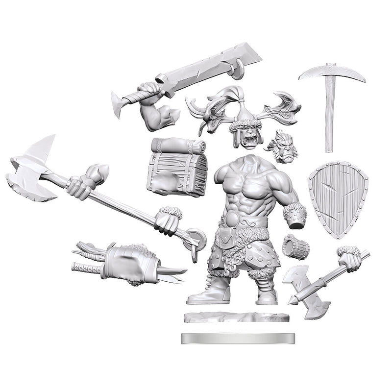 D&D Frameworks: Orc Barbarian Male - Wizkids