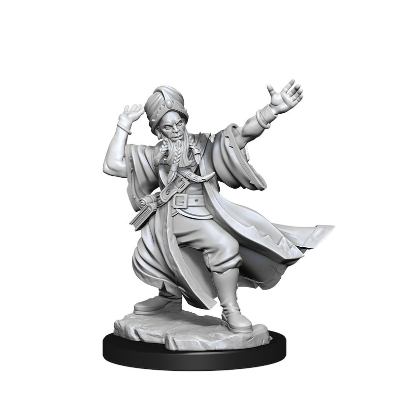 D&D Frameworks: Human Wizard Male - Wizkids